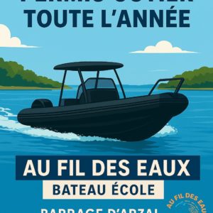 Offrez un cadeau utilisable à vie le permis bateau option "côtière" DUO