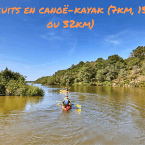OFFRE DE NOËL : Circuit en kayak 7km (3H) Arzal-La Roche Bernard pour 1 personne