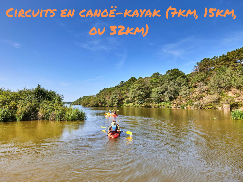 OFFRE DE NOËL : Circuit en kayak 7km (3H) Arzal-La Roche Bernard pour 1 personne